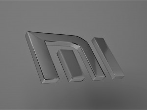 xiaomi 3d logo emblem 3D 模型