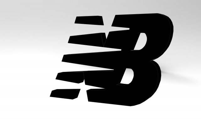 New balance logo black top
