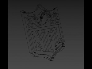 Nfl 3d logo emblem 3Dモデル