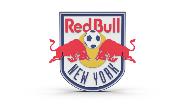 New york red bulls 3d logo emblem Modelo 3D .c4d .max .obj .3ds .fbx .stl .blend 