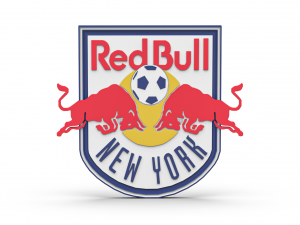 New york red bulls 3d logo emblem 3D Model
