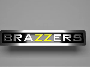 brazzers 3d logo amblemi 3D Model