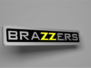brazzers 3d logo emblem 3D-Modell