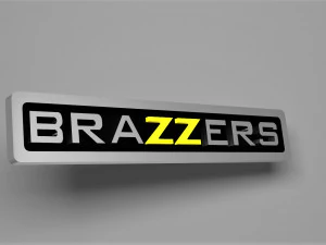 brazzers 3d logo emblem 3D Model