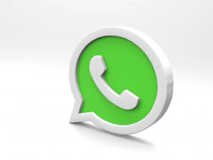 Whatsapp 3d icon logo emblem 3D Model