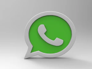 Whatsapp 3d icon logo emblem 3D Model