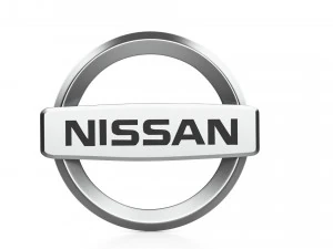 Nissan 3d logo emblem 3D Model