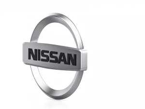 Nissan 3d logo emblem 3D Model