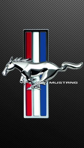 mustang 3d logo emblem 3D Model .c4d .max .obj .3ds .fbx .stl .blend 