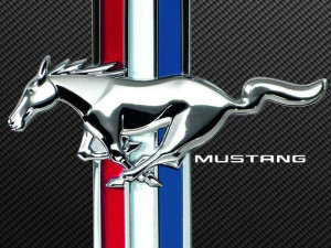 mustang 3d logo emblem 3D Model