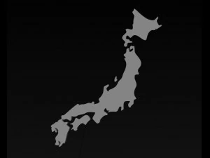 japan map - for 3d printer 3D Model