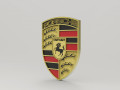Porsche logo emblem- Porsche 3d logo emblem Modelo 3D