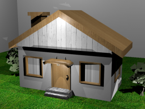 town house 3D Model
