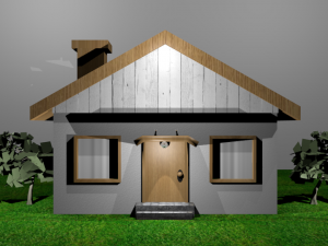 town house Model 3D