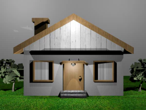 town house 3D Model