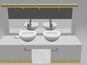 bathroom 3D मॉडल