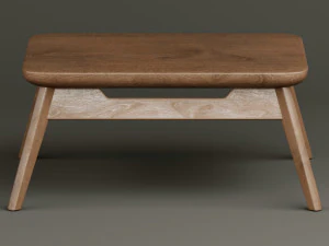 modern table 01 3D Model