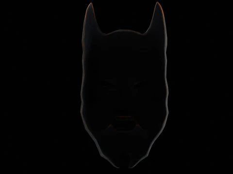 Japanese Spirit mask 1 3D Model