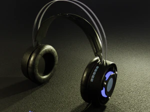 sci fi headset 3D Model