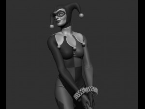harley quinn Modelo de Impressão 3D