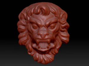 狮子马斯卡龙 3D 模型