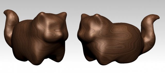 primitive cat sculpture 3D मॉडल .c4d .max .obj .3ds .fbx .stl .blend 