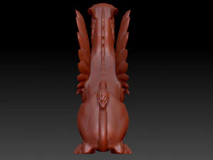 saint-petersburg hermitage griffin 3D Model