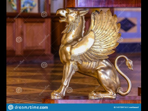 saint-petersburg hermitage griffin 3Dモデル