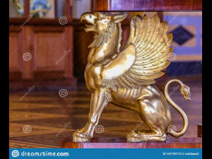 saint-petersburg hermitage griffin 3D Model