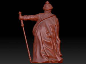 ivan iv the terrible sculpture 3D Model