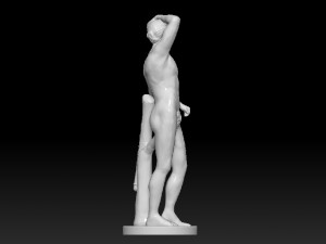 apollo fountain statue from monplaisir garden peterhof 3D Модель