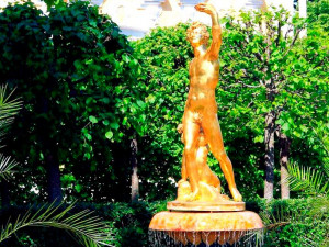 monplaisir garden fountain statues bundle Modèle 3D