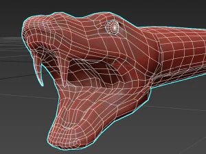 ular Model 3D