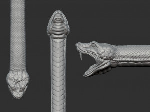 snake 3D Модель