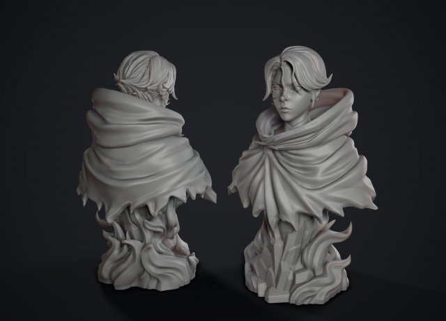 syphabust 3D Baskı Modeli .c4d .max .obj .3ds .fbx .stl .blend 