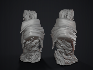 dracula castlevania bust 3D 打印模型