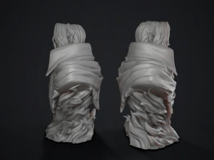 busto de Dr&aacute;cula Castlevania Modelo de Impressão 3D