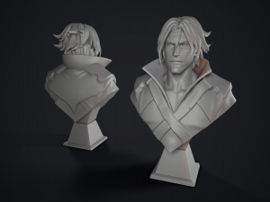 castlevania bust Modello di stampa 3D