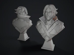 castlevania bust 3D Print Model