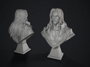castlevania bust 3D Print Model