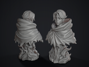 castlevania bust Modello di stampa 3D