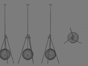 hotel lamp Model 3D