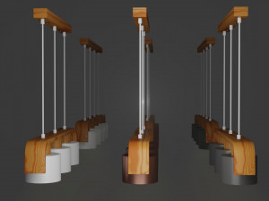 kitchen lamp 3D 模型