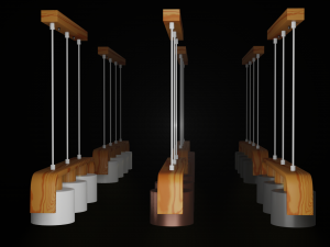 kitchen lamp 3D 模型