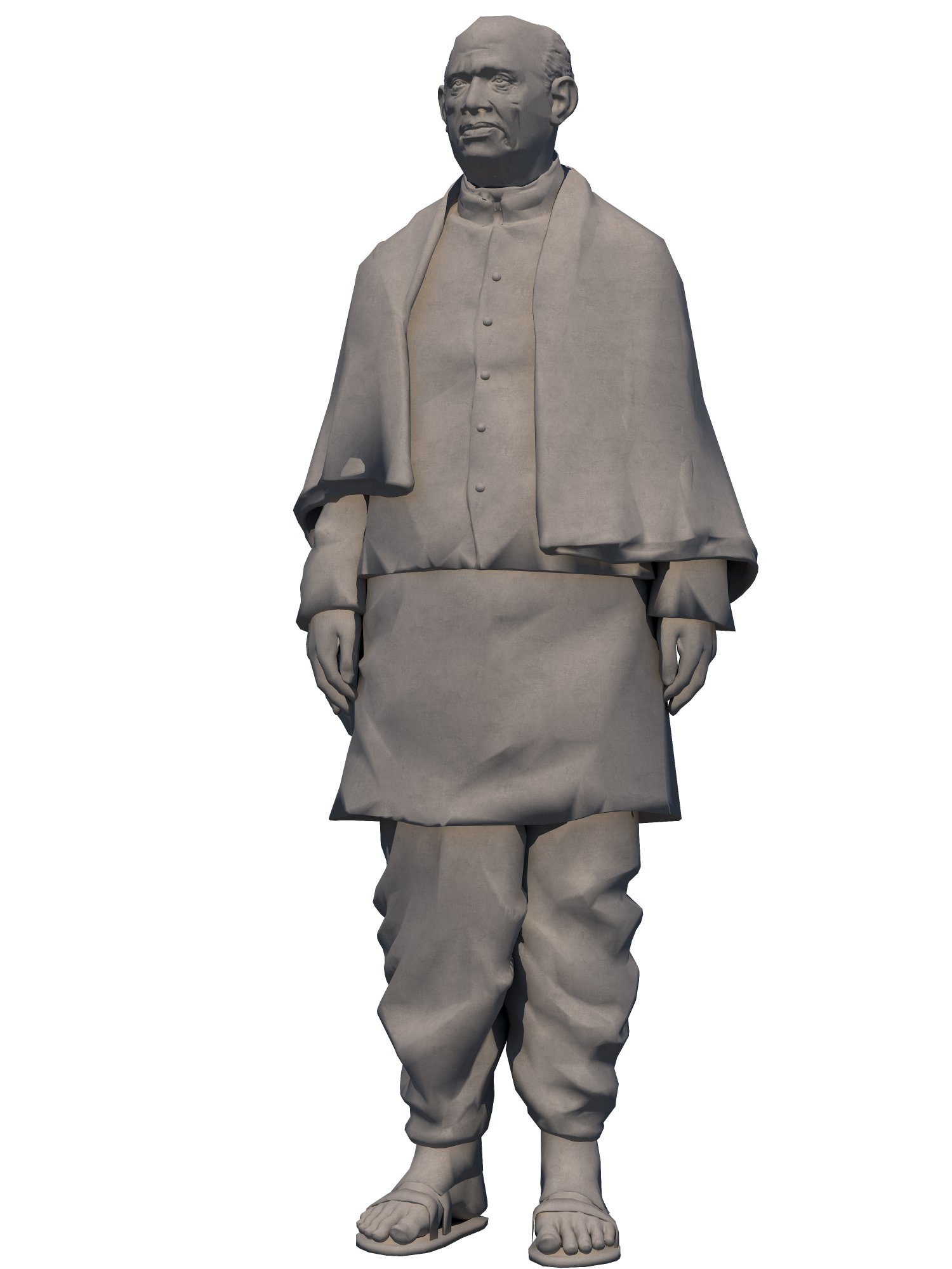 Statue-Of-Unity 3D Модель In Мужчина 3DExport
