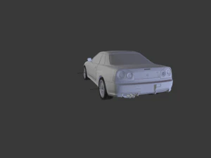 nissan skyline r34 25 25gt turbo 3D Model