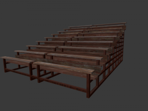 tribune 3D 模型