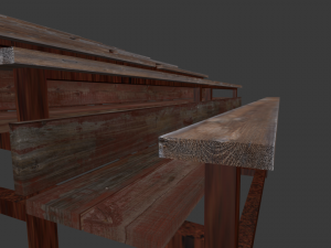tribune 3D Model