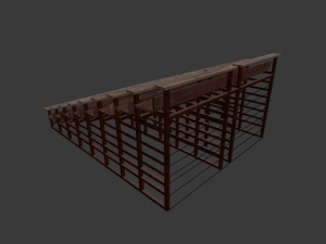 tribune 3D Model