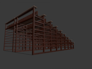 tribune 3D Model